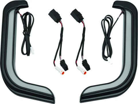 Kuryakyn Tracer LED Fairing Lower Accents Black thumbnail 2