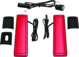 Kuryakyn Tracer Filler Panel Lights Red Lens thumbnail 2