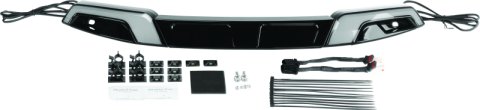 Kuryakyn Tracer Windshield Trim 14-Up FLH Models Black thumbnail 1