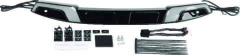 Kuryakyn Tracer Windshield Trim 14-Up FLH Models Black thumbnail 2