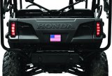 Kuryakyn Freedom Flag LED 4in X 6in Black thumbnail 4