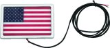 Kuryakyn Freedom Flag LED 4in X 6in Chrome thumbnail 1