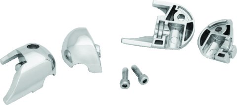 Kuryakyn Rear Atto Turn Signal Adapter Chrome thumbnail 3