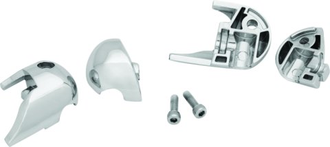 Kuryakyn Rear Atto Turn Signal Adapter Chrome thumbnail 4