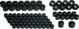 Kuryakyn Kool Kaps Engine Kit Twin Cam & Evolution Motors Gloss Black thumbnail 1