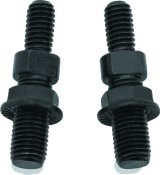 Kuryakyn Universal Mirror Adapters Gloss Black thumbnail 1