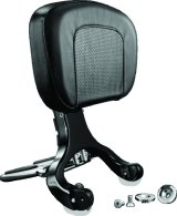 Kuryakyn Multi-Purpose Backrest Black & Chrome thumbnail 1