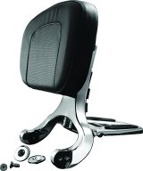 Kuryakyn Multi-Purpose Backrest Chrome thumbnail 1