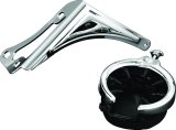 Kuryakyn Passenger Drink Holder With Basket 98-13 Touring Right Side Chrome thumbnail 1
