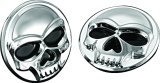 Kuryakyn Universal Zombie Medallions 2in Diameter Chrome thumbnail 1