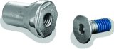 Kuryakyn Replacement Tapered Peg Mount With Screw Chrome thumbnail 1