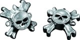 Kuryakyn Replacement Zombie Grip Emblems With Throttle Boss Chrome thumbnail 1