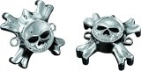 Kuryakyn Replacement Zombie Grip Emblems With Throttle Boss Chrome thumbnail 2
