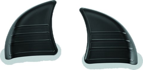Kuryakyn Tri-Line Inner Fairing Cover Plates Gloss Black thumbnail 1