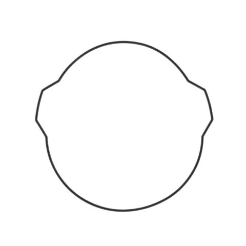 Vertex Pistons 09-22 65 SX/13-14 65 SXS/2009 65 XC/2021 MC 65/18-20 TC 65 Clutch Cover Gasket