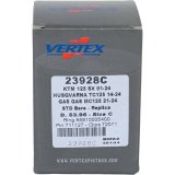 Vertex Piston 01-16 KTM 125 EXC 125cc Cast Replica Piston Kit thumbnail 3