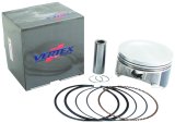 Vertex Piston 09-13 Honda MUV 700 Big Red 700cc +0.50mm Oversized Cast Replica Piston Kit thumbnail 2