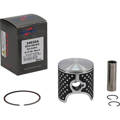 Vertex Piston 04-11 KTM 105 SX 105cc Cast Race Evolution Stroker Piston Kit 112cc 15mm thumbnail 1