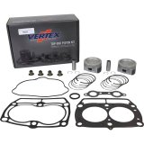 Vertex Piston 09-14 Polaris Ranger 800 4x4 800cc Top End Piston Kit thumbnail 6
