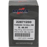Vertex Piston 02-18 Yamaha YZ 85 85cc +2mm Cast Big Bore Piston Kit 92cc. thumbnail 4