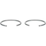 Vertex Piston 09-13 Honda MUV 700 Big Red 700cc Circlips - Pack of 2 thumbnail 1