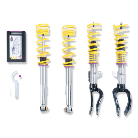 KW Coilover Kit V3 BMW 5 Series F10 AWD Sedan/F06 6 Series Gran Coupe AWD w/o EDC Bundle thumbnail 1