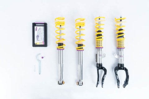 KW Coilover Kit V3 BMW 5 Series F10 AWD Sedan/F06 6 Series Gran Coupe AWD w/o EDC Bundle thumbnail 4