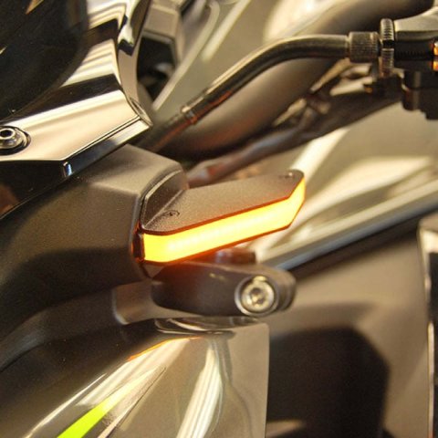 New Rage Cycles 20-24 Kawasaki Z900 Front Turn Signals thumbnail 1
