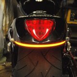 New Rage Cycles 06+ Suzuki M109R Rear Turn Signals w/Load EQ - Amber thumbnail 1
