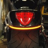 New Rage Cycles 06+ Suzuki M109R Rear Turn Signals w/Load EQ - Amber/Red thumbnail 2