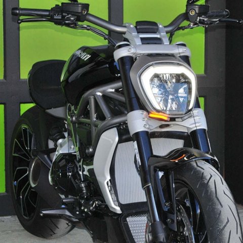 New Rage Cycles 16+ Ducati XDiavel Front Turn Signals thumbnail 1