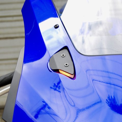 New Rage Cycles 25+ Yamaha R9 Mirror Block Off Turn Signals thumbnail 1