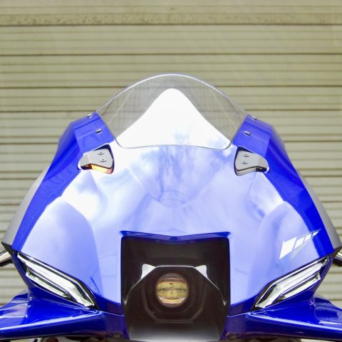 New Rage Cycles 25+ Yamaha R9 Mirror Block Off Turn Signals thumbnail 2