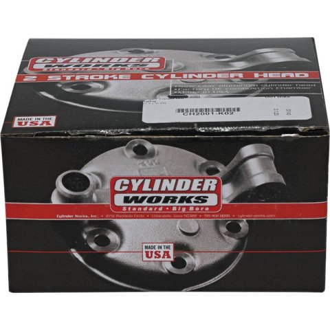 Cylinder Works 16-24 Yamaha YZ 250 X 250cc Standard Bore Cylinder Head thumbnail 5