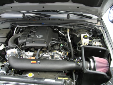 K&N 05 Nissan Pathfinder V6-4.0L Performance Intake Kit thumbnail 5