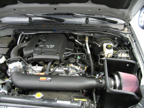 K&N 05 Nissan Pathfinder V6-4.0L Performance Intake Kit thumbnail 6