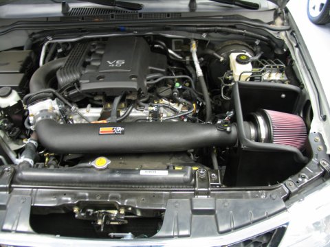 K&N 05 Nissan Pathfinder V6-4.0L Performance Intake Kit thumbnail 7