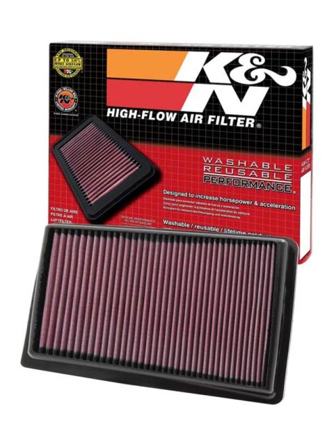 K&N 09 Hyundai Genesis 4.6L V8 Drop In Air Filter thumbnail 5