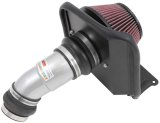 K&N 14-16 Kia Soul L4 2.0L Typhoon Cold Air Intake Aluminum Silver thumbnail 1