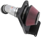 K&N 14-16 Kia Soul L4 2.0L Typhoon Cold Air Intake Aluminum Silver thumbnail 2