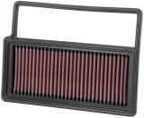 K&N 2008-2013 Fiat Abarth 1.4L Turbo Replacement Drop In Air Filter thumbnail 4
