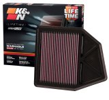 K&N 08 Honda Accord 2.4L-L4 Drop In Air Filter thumbnail 6