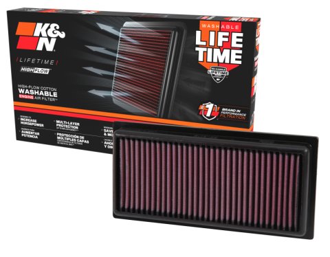K&N 12-14 Mitsubishi Space Star L3-1.0L Replacement Air Filter thumbnail 4