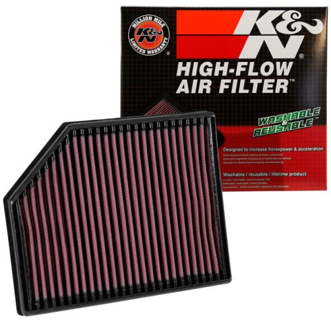 K&N 16-17 Volvo V90 II L4-2.0L DSL Drop In Replacement Air Filter thumbnail 3