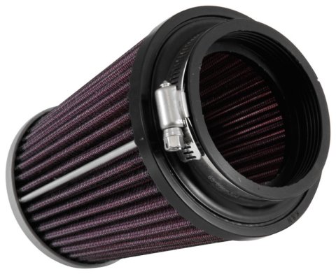 K&N Universal Rubber Filter 3in Flg 4-1/2inch OD B / 2-1/4inch H - Silver Top thumbnail 1