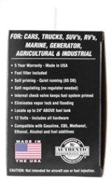 K&N Performance Electric Fuel Pump 1-2 PSI thumbnail 6