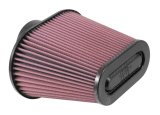 K&N Universal Air Filter 3 11/16in Flange x 8 3/4 x 5 1/2in Base x 6 3/8 x 3 3/16in Top x 7in Height thumbnail 3