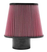 K&N Universal Air Filter 3 11/16in Flange x 8 3/4 x 5 1/2in Base x 6 3/8 x 3 3/16in Top x 7in Height thumbnail 5