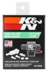 K&N Performance Electric Fuel Pump 9-11.5 PSI Diesel thumbnail 7