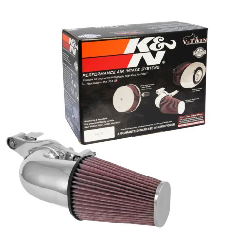 K&N 2017 Harley-Davidson H/D Touring Models AirCharger Performance Intake - Chrome thumbnail 3